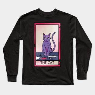 THE CAT TAROT Long Sleeve T-Shirt